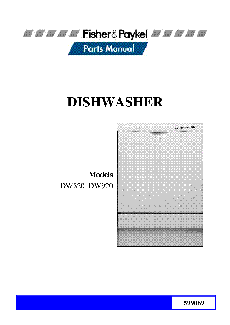 Fisher And Paykel Ds6031 User Manual